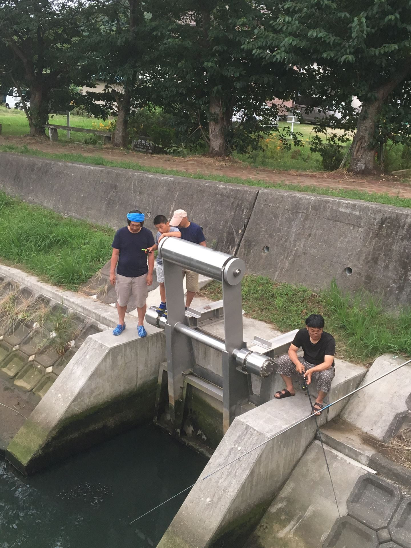 夏の旅行で